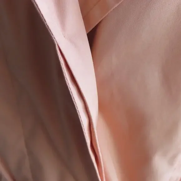 Kenneth Cole New York Trench Coat M Apricot Long Women's - Picture 6 of 14